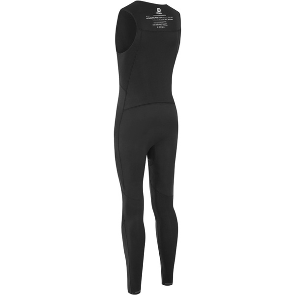 2025 Nyord Mens Tempus 2/2mm Front Zip Long John Wetsuit N04BA00019 - Sort